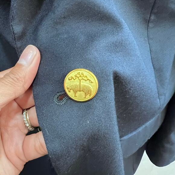 Brooks Brothers Madison Men's Pure Wool Blazer Jacket Size 46R Gold Button NWOT - Picture 7 of 15